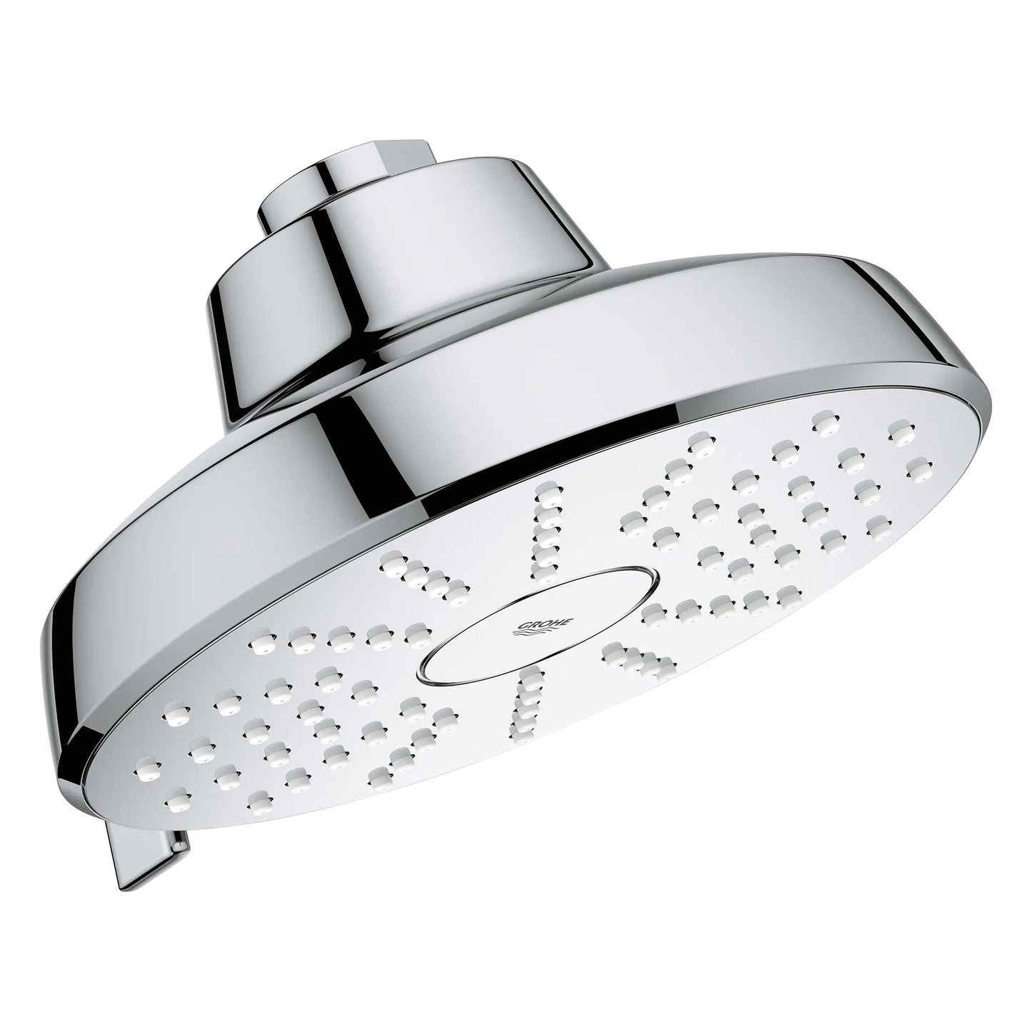Grohe Tempesta 1.75 GPM AquaBooster Round Multi Spray StarLight Chrome Shower Head