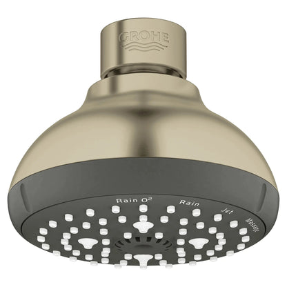 Grohe Tempesta® 4" 4-Spray 1.75 GPM Brushed Nickel Infinity 100 Shower Head