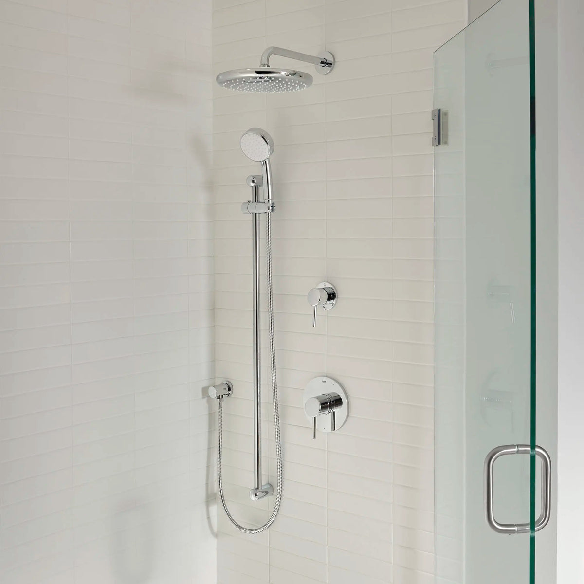 Grohe Tempesta® Cosmopolitan 1.5 GPM 2 Sprays StarLight Chrome 100 Hand Shower