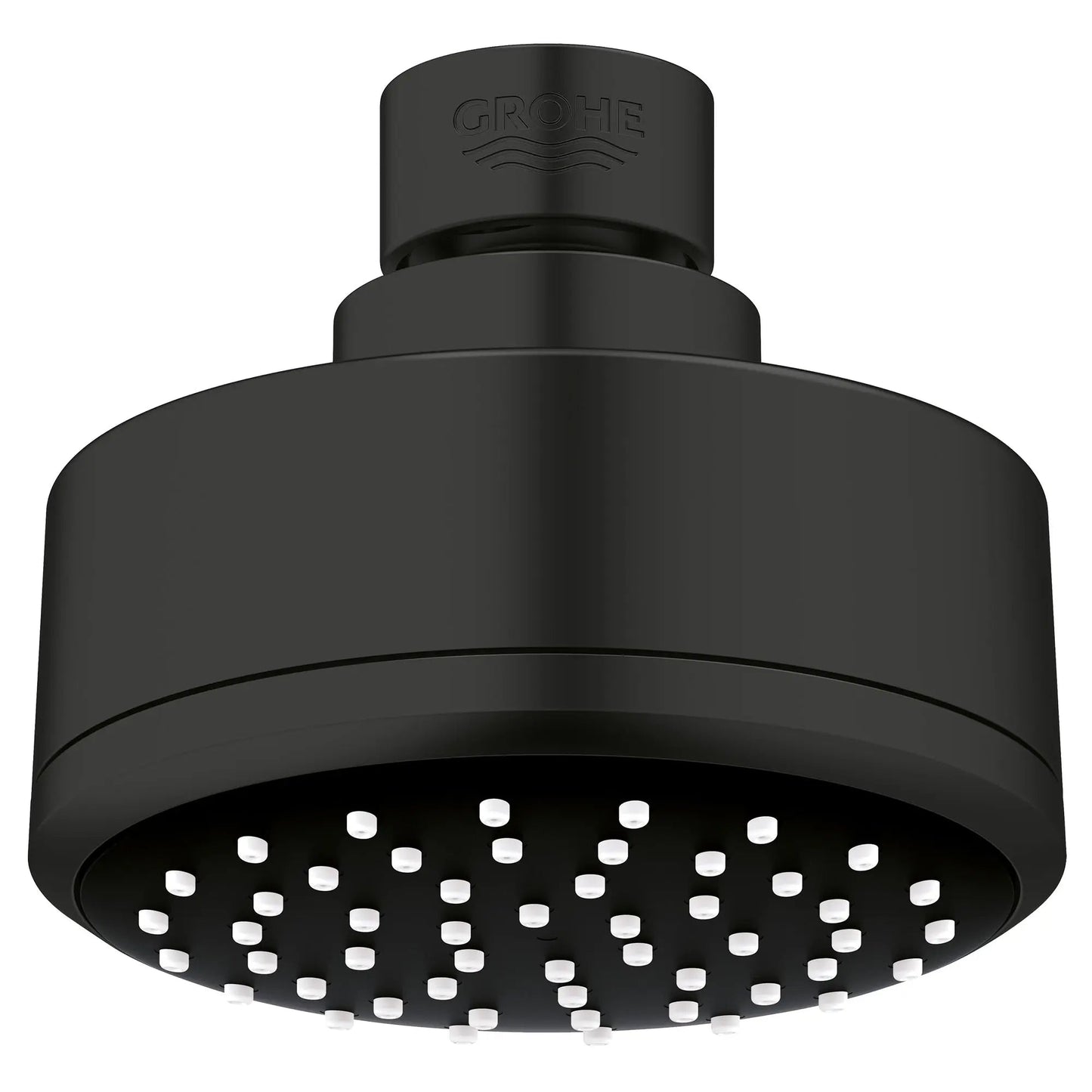 Grohe Tempesta® Cosmopolitan 4" 1-Spray 1.5 GPM Matte Black 100 Shower Head