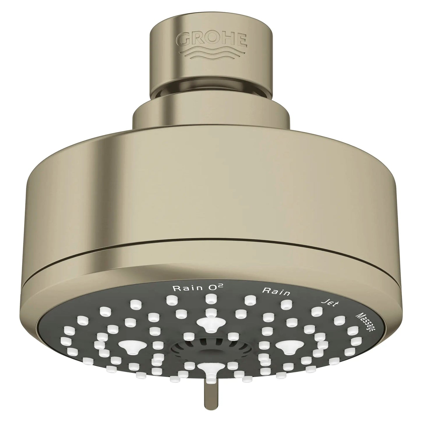 Grohe Tempesta® Cosmopolitan 4" 4 Spray 1.75 GPM Brushed Nickel Infinity Shower Head