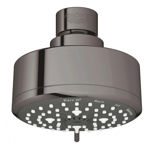 Grohe Tempesta® Cosmopolitan 4" 4 Spray 1.75 GPM Hard Graphite Shower Head
