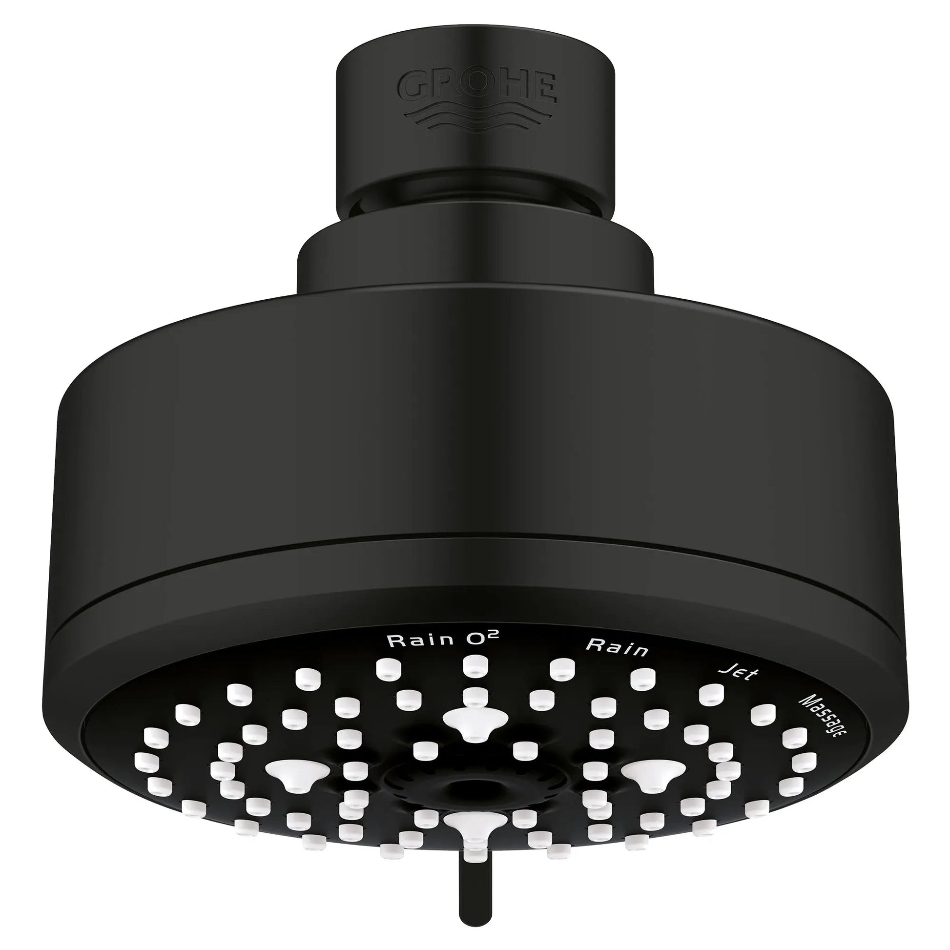 Grohe Tempesta® Cosmopolitan 4" 4 Spray 1.75 GPM Matte Black Shower Head