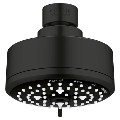 Grohe Tempesta® Cosmopolitan 4" 4 Spray 1.75 GPM Matte Black Shower Head