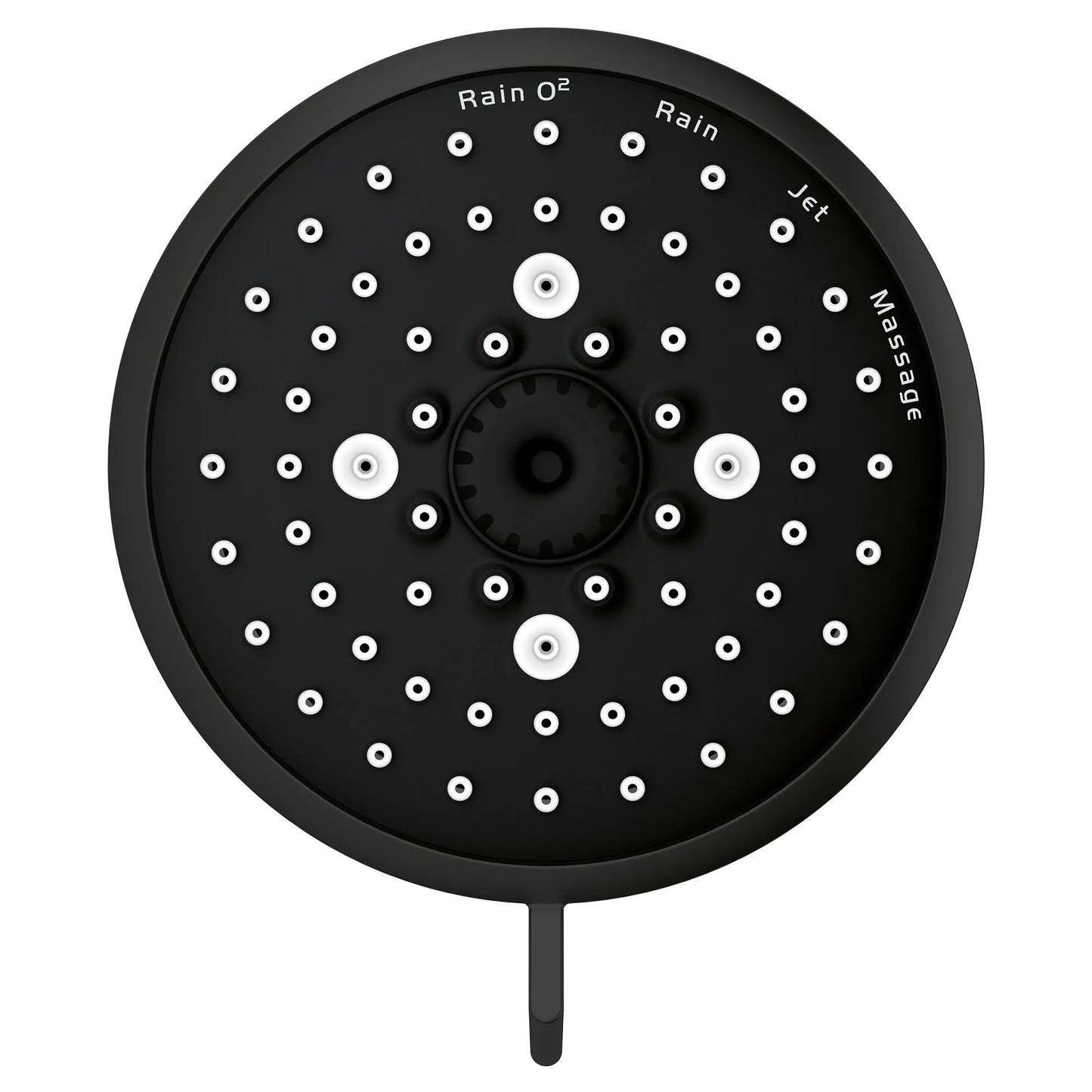 Grohe Tempesta® Cosmopolitan 4" 4 Spray 1.75 GPM Matte Black Shower Head