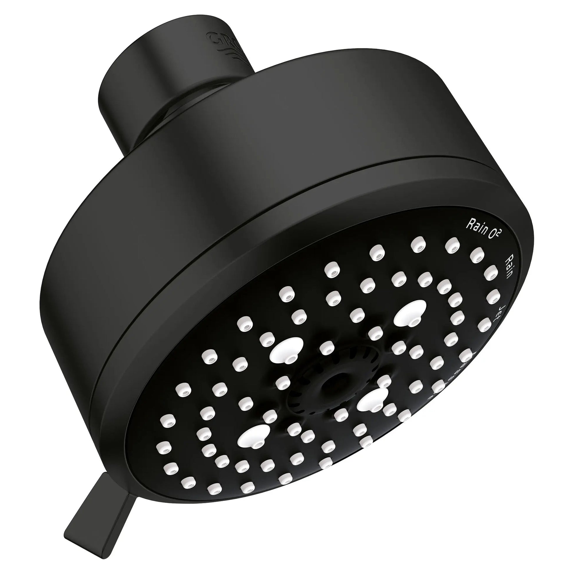 Grohe Tempesta® Cosmopolitan 4" 4 Spray 1.75 GPM Matte Black Shower Head