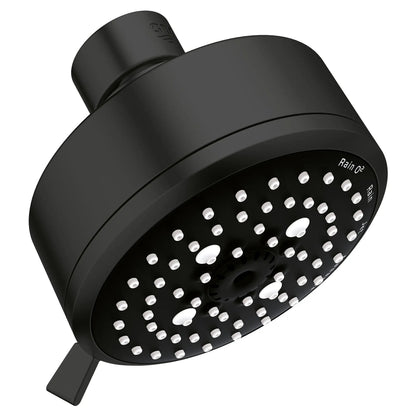 Grohe Tempesta® Cosmopolitan 4" 4 Spray 1.75 GPM Matte Black Shower Head