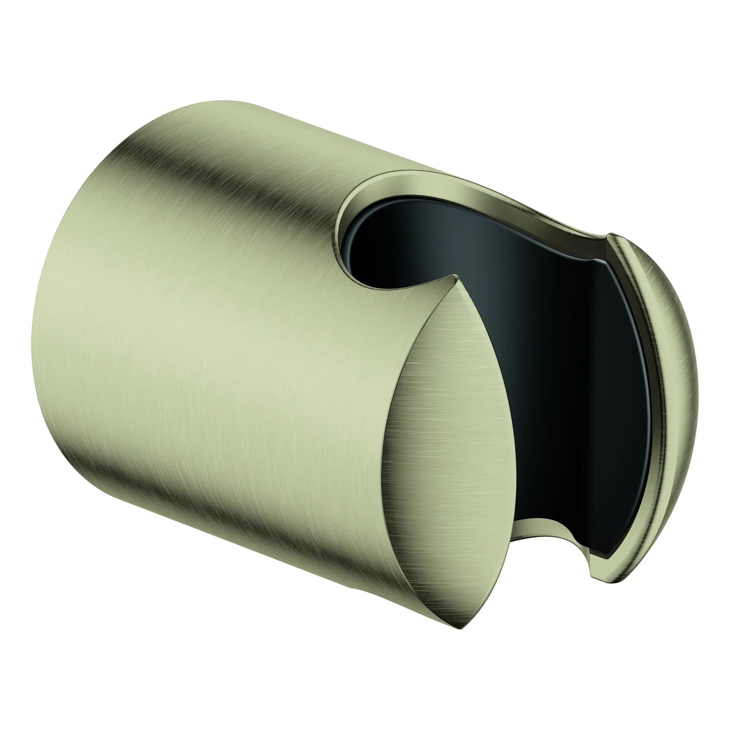 Grohe Tempesta Non-Adjustable Brushed Nickel Infinity Wall Mount Hand Shower Holder