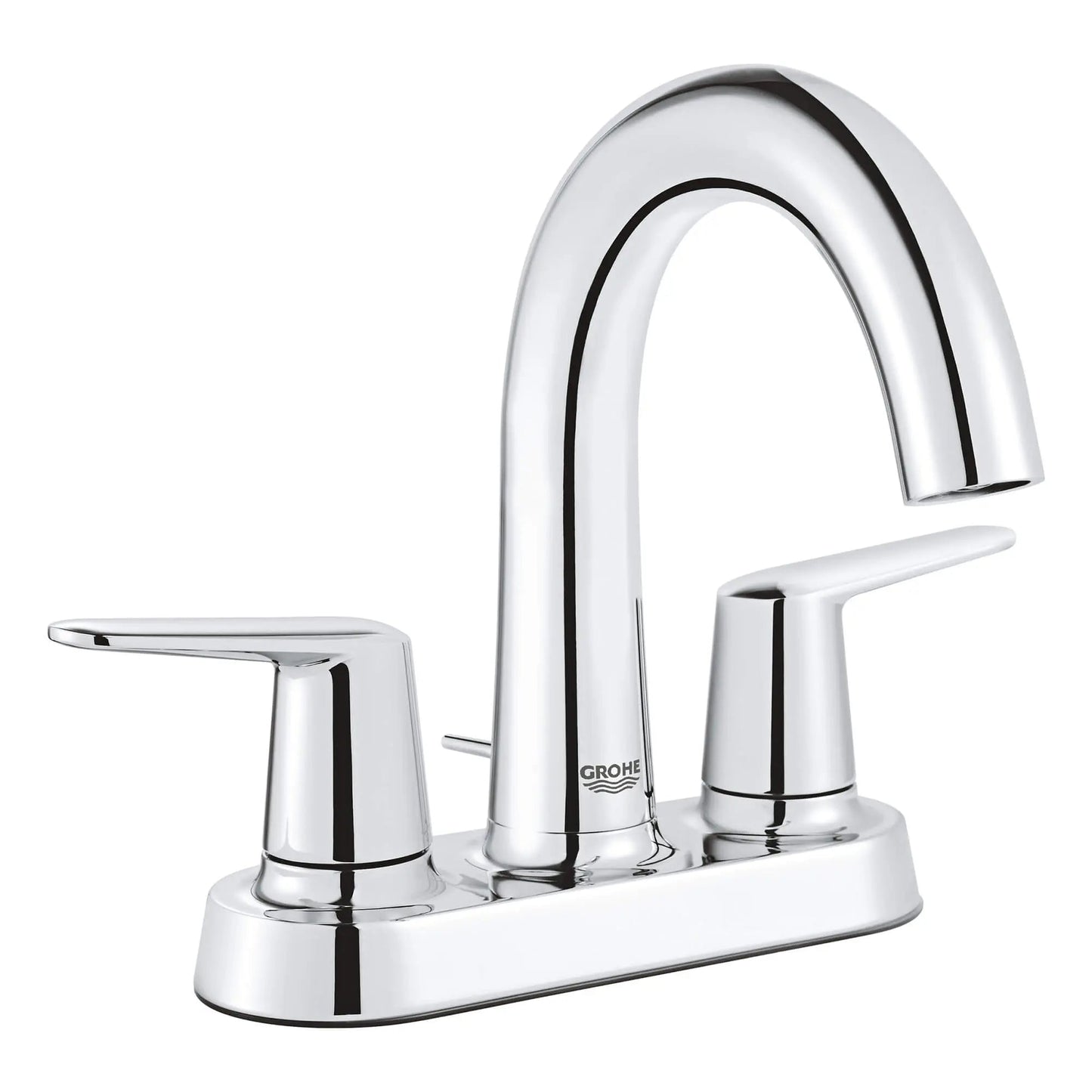 Grohe Veletto 1.2 GPM 4" Centerset Two Handle StarLight Chrome Faucet