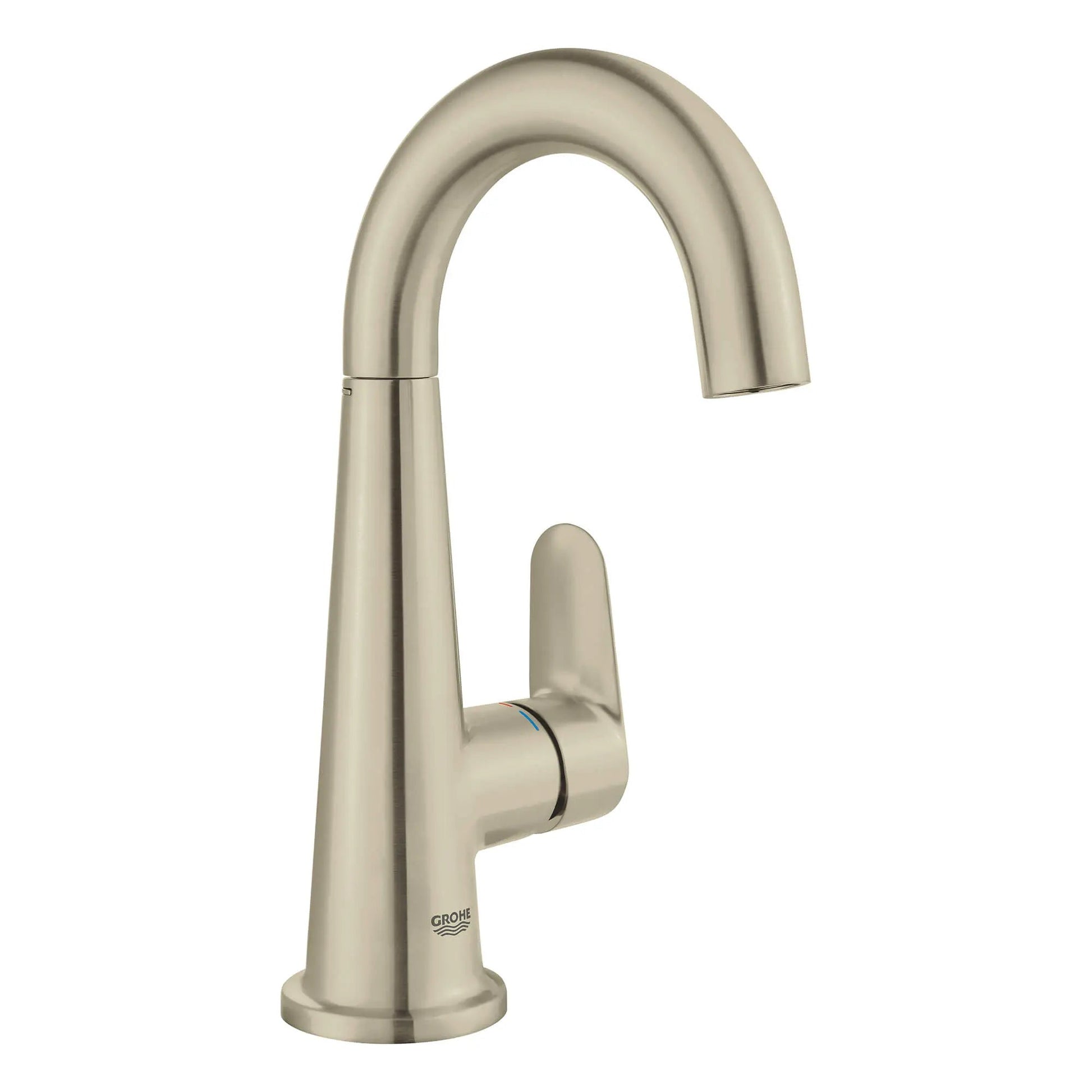 Grohe Veletto 4" Single-Handle 1.2 GPM Centerset Brushed Nickel Infinity Faucet