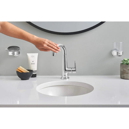 Grohe Veletto 4" Single-Handle 1.2 GPM Centerset StarLight Chrome Faucet