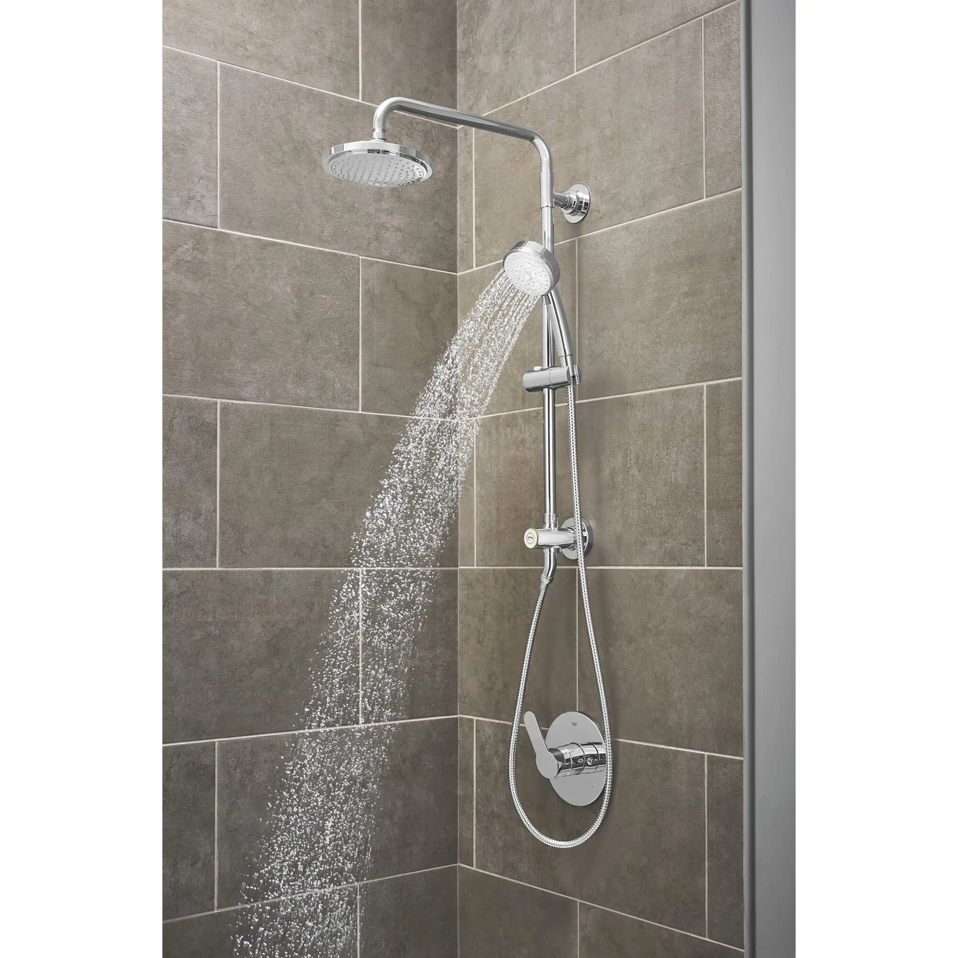 Grohe Vitalio Flex 2.5 GPM Retro-Fit StarLight Chrome Shower System