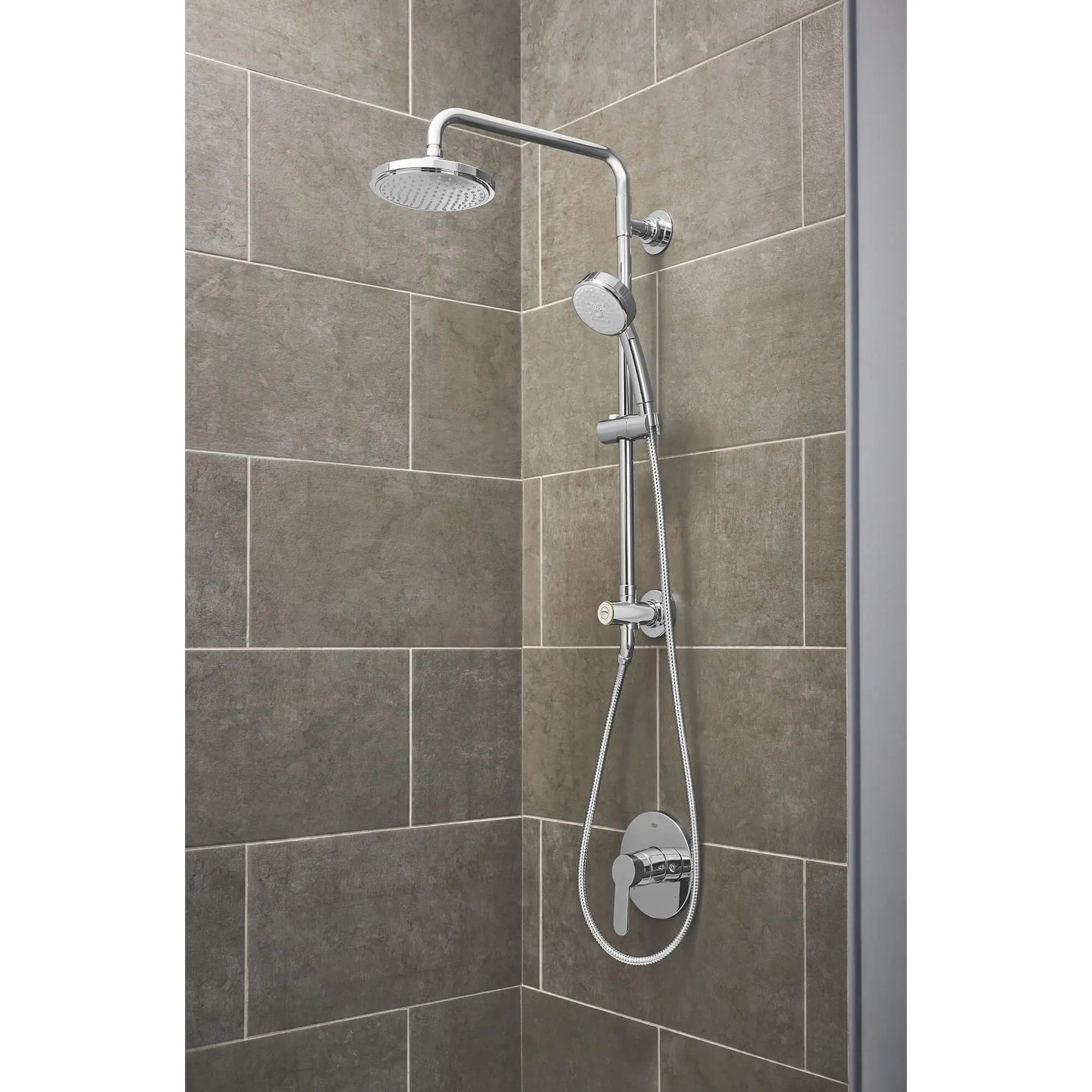Grohe Vitalio Flex 2.5 GPM Retro-Fit StarLight Chrome Shower System
