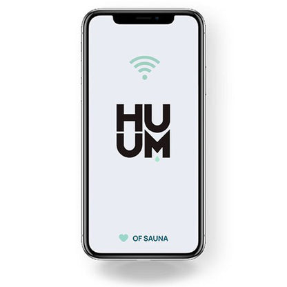 HUMM UKU 4.2 Wi-Fi Digital On/Off, Time, Temperature Black Panel Finish Sauna Heater Control