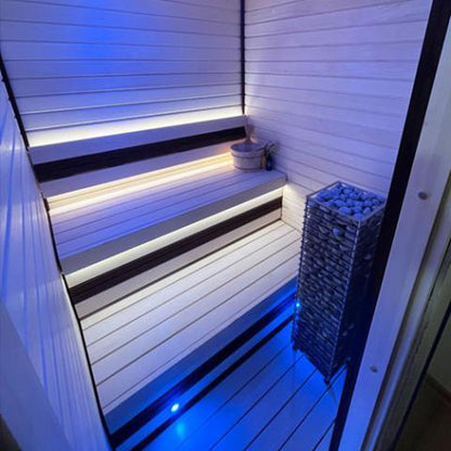 HUUM CLIFF Series 10.5kW Brushed Stainless Steel Sauna Heater