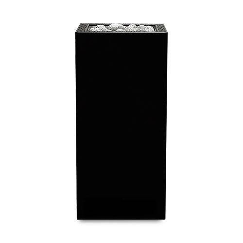 HUUM Core Black 6 10.5kW 240V 1PH Sleek Matte Black Metal Exterior Sauna Heater