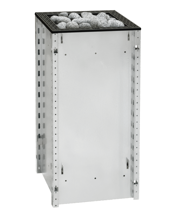 HUUM Core Series 10.5kW 240V 1PH Black Inlay Customizable Exterior Sauna Heater