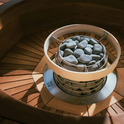 HUUM Flange H Stainless Steel Embedding Flange for Hive Series Sauna Heaters