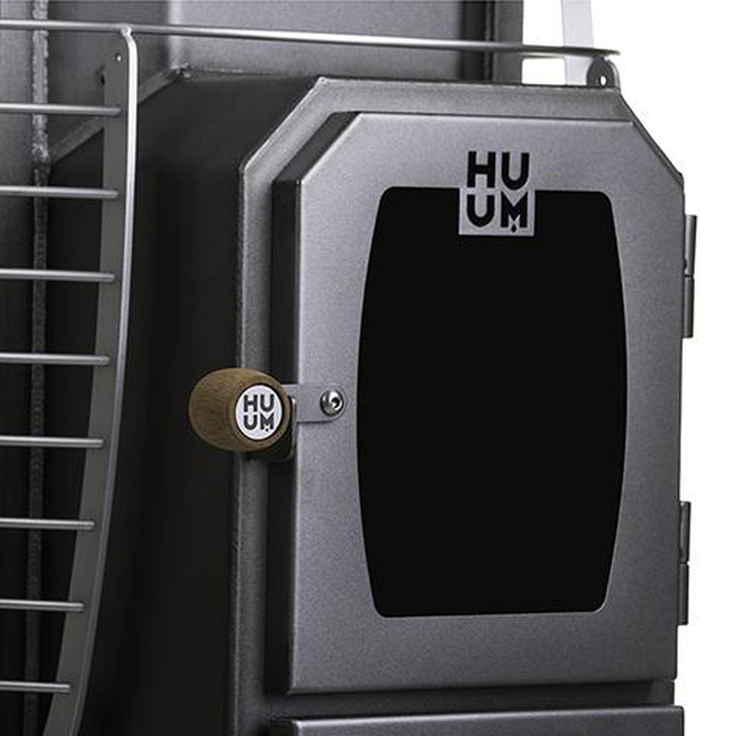 HUUM Hive Brushed Stainless Steel 13kW Wood Fired Sauna Stove