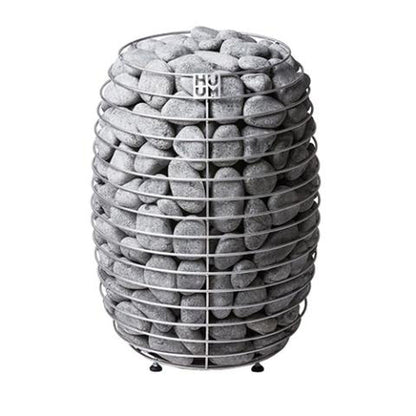 HUUM Hive Series 15.0kW Brushed Stainless Steel Electric Sauna Heater