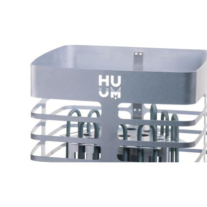 HUUM STEEL Series 6.0kW 240V 1PH Brushed Stainless Steel Sauna Heater