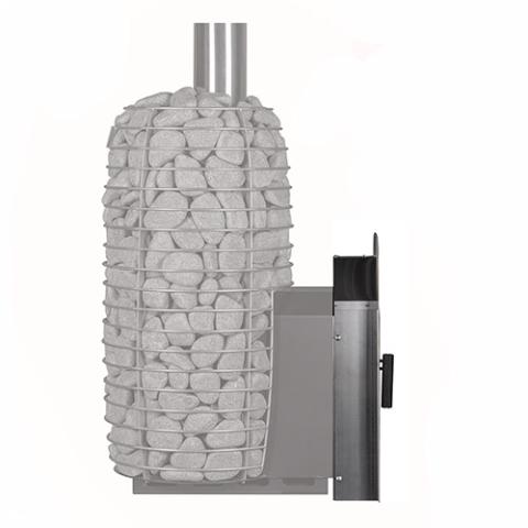 HUUM Stainless Steel Small Mounting Collar for HIVE Flow Mini LS Sauna Stoves