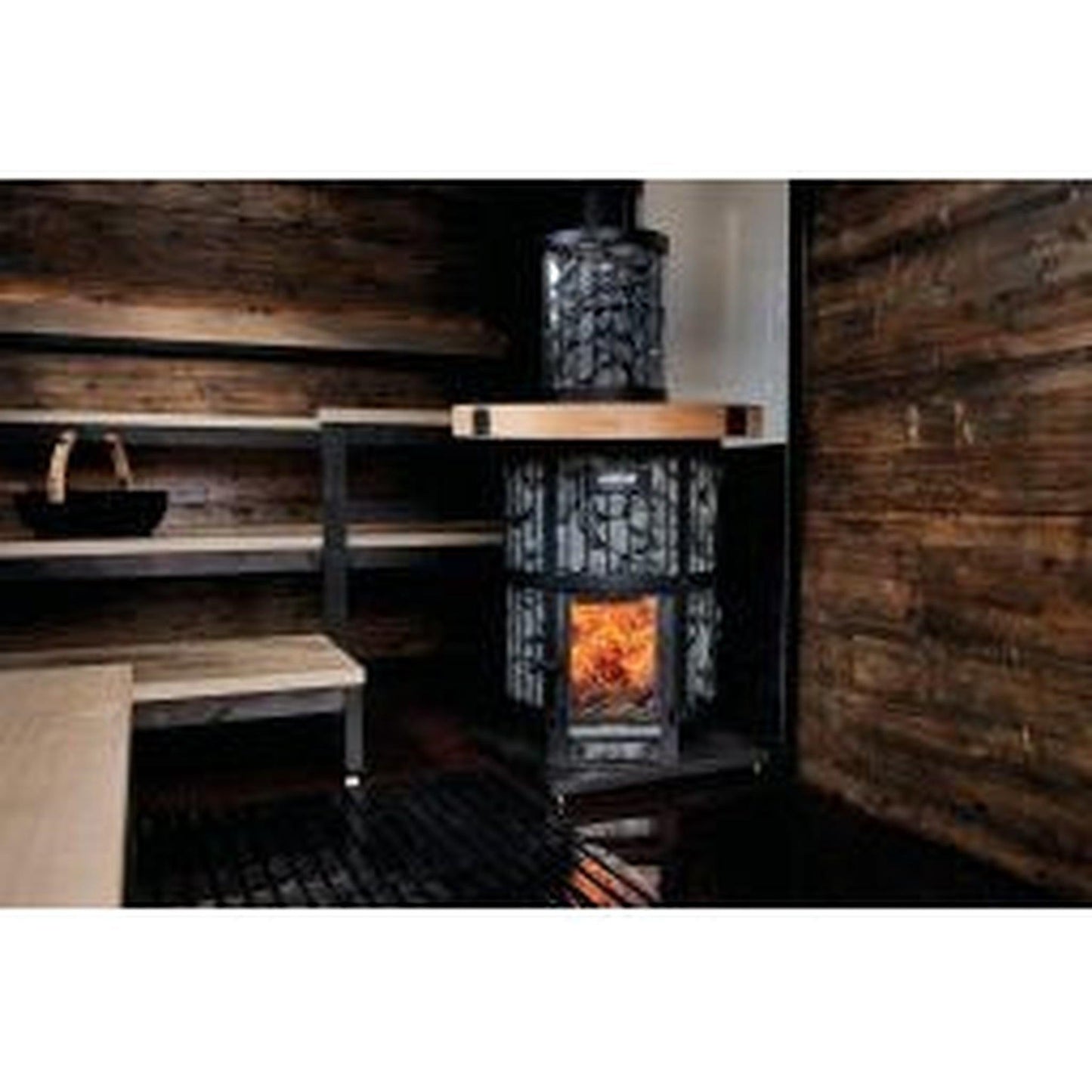 Harvia Legend 240 GreenFlame 15.9 kW Black Wood-Burning Sauna Stove