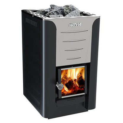 Harvia Pro 26kW Black Wood Sauna Stove