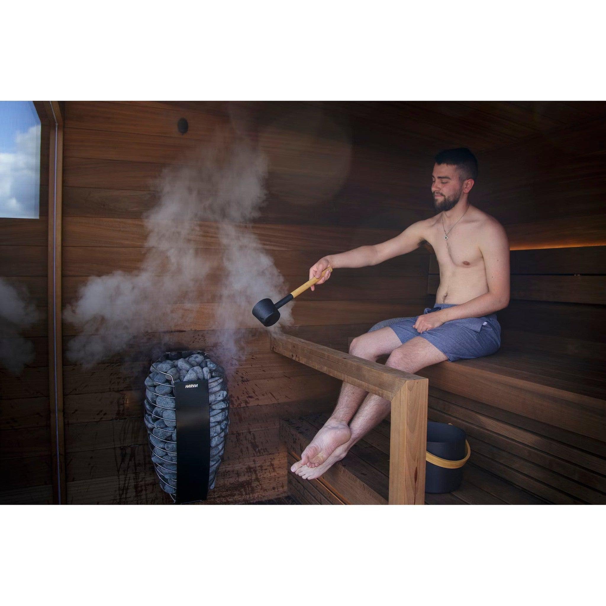Harvia Spirit 6kW Black Electric Sauna Heater – US Bath Store