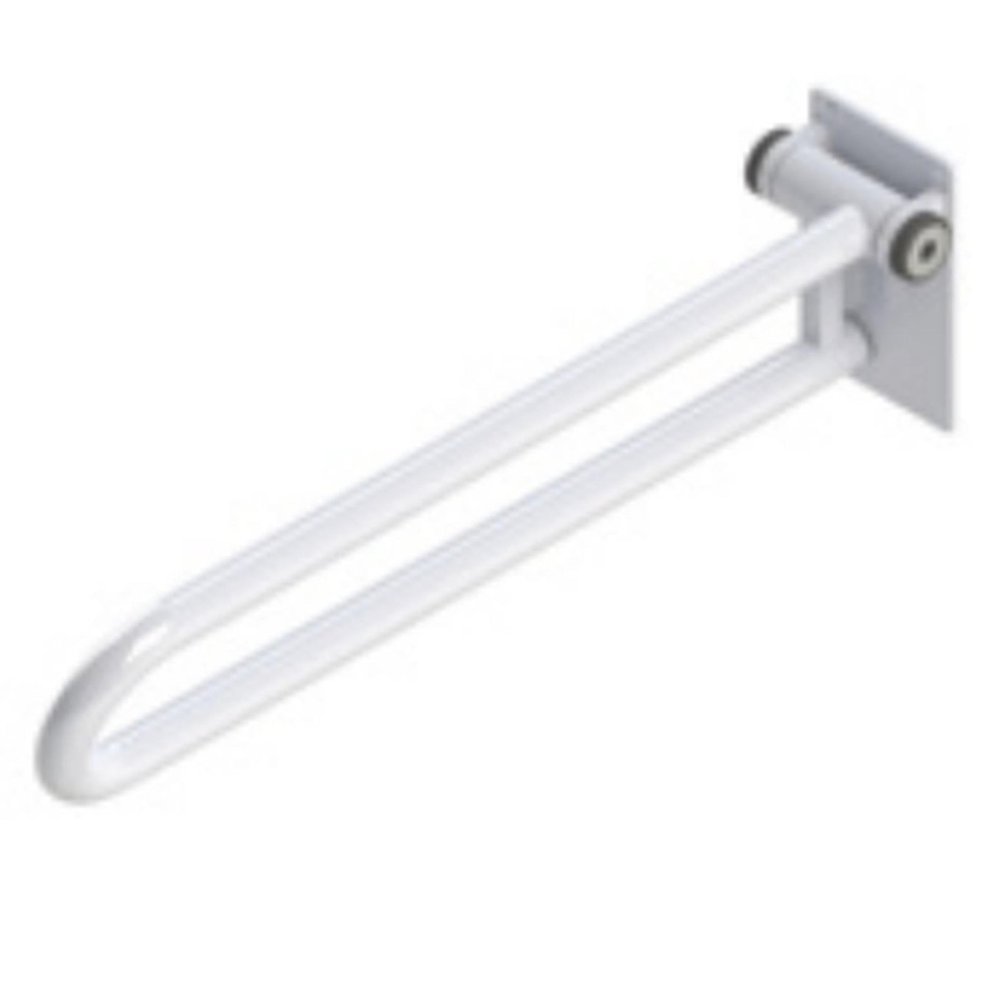 HealthCraft PT Rail 32" Left Side White Bathroom Safety Rail