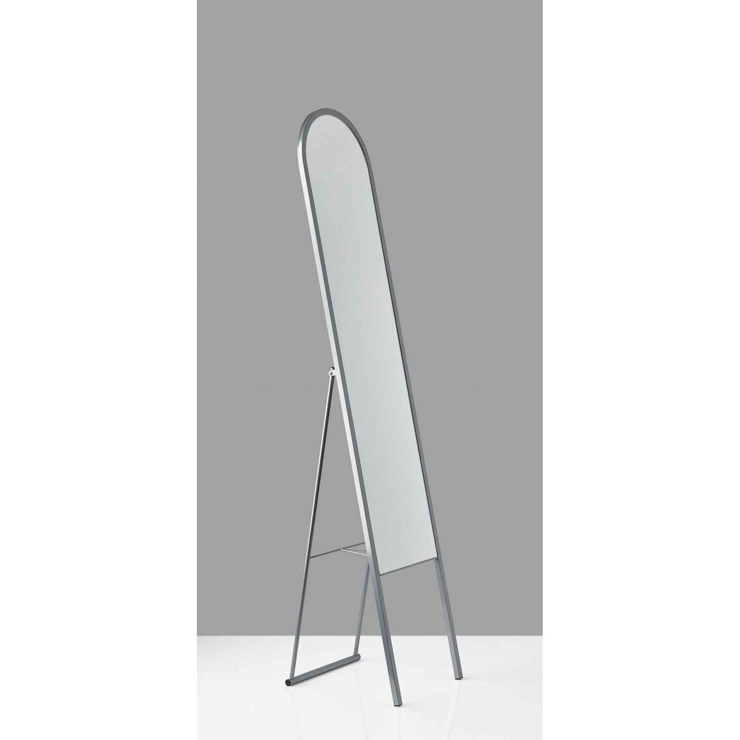 HomeRoots 13.125' x 14.75' x 64.12' Floor Mirror