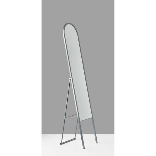 HomeRoots 13.125' x 14.75' x 64.12' Floor Mirror