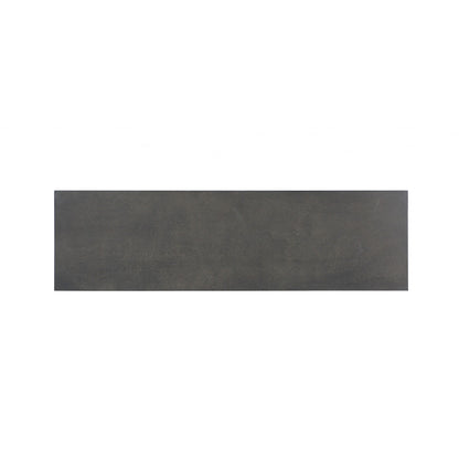HomeRoots 15' x 57' x 33' Dark Gray Wood Dresser