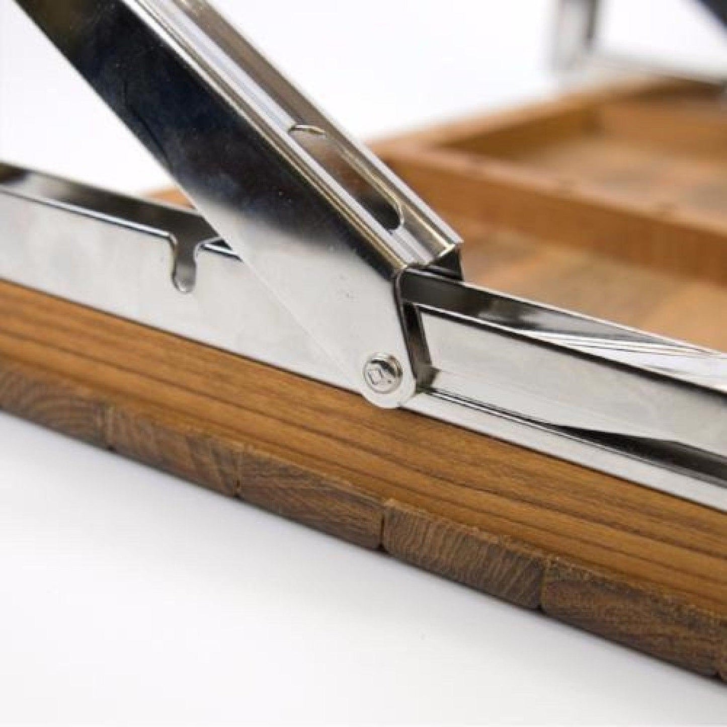 HomeRoots 17" Premium Wall Mount Teak Shower Bench