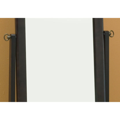 HomeRoots 17.5" x 21.25" x 60" CappuccinoWood Frame Mirror