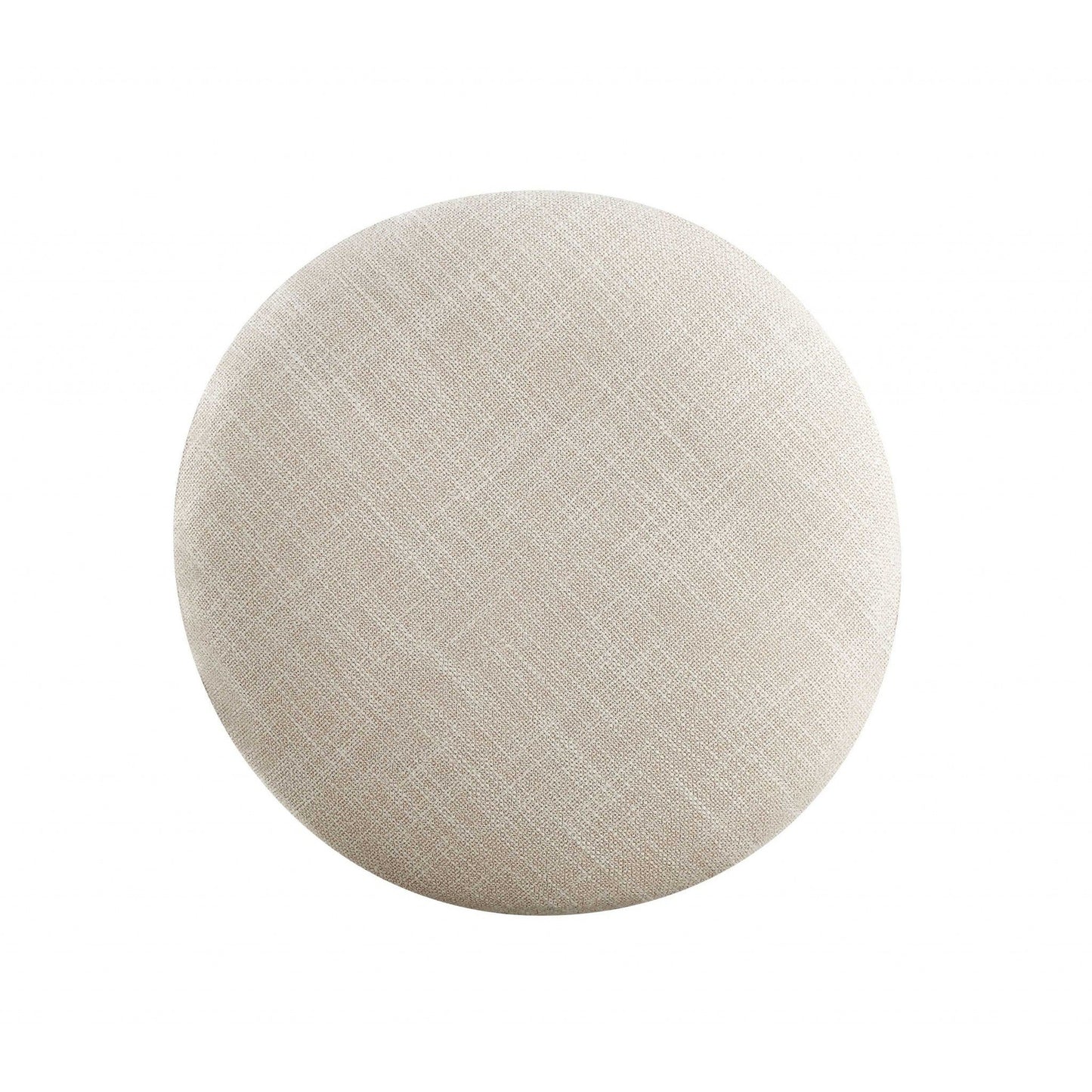 HomeRoots 19' x 43' x 54' Tan Fabric Cherry Wood Mirror Vanity Set