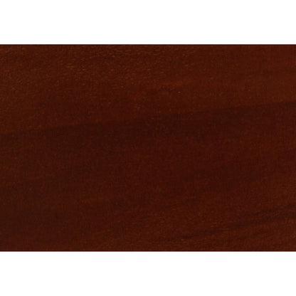 HomeRoots 20" x 23" 59" Walnut Oval Wood Frame Mirror