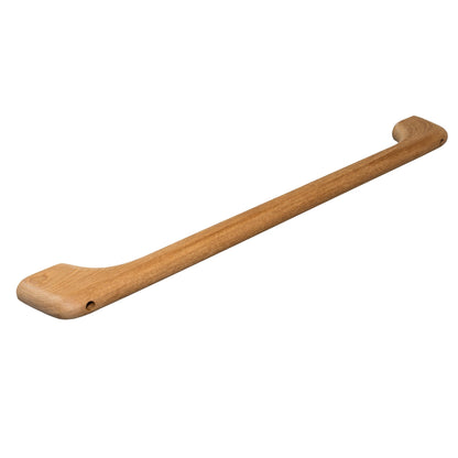 HomeRoots 23" Traditional Solid Teak Towel Bar