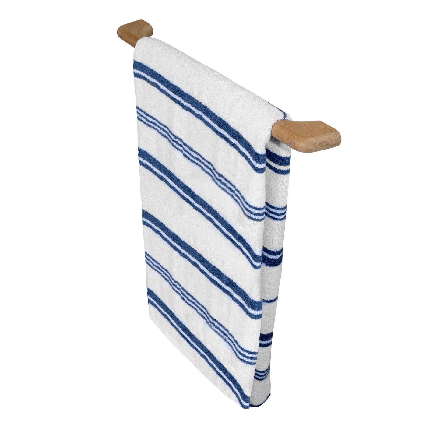 HomeRoots 23" Traditional Solid Teak Towel Bar