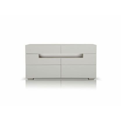 HomeRoots 28' White MDF Dresser