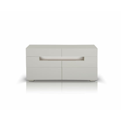 HomeRoots 28' White MDF Dresser