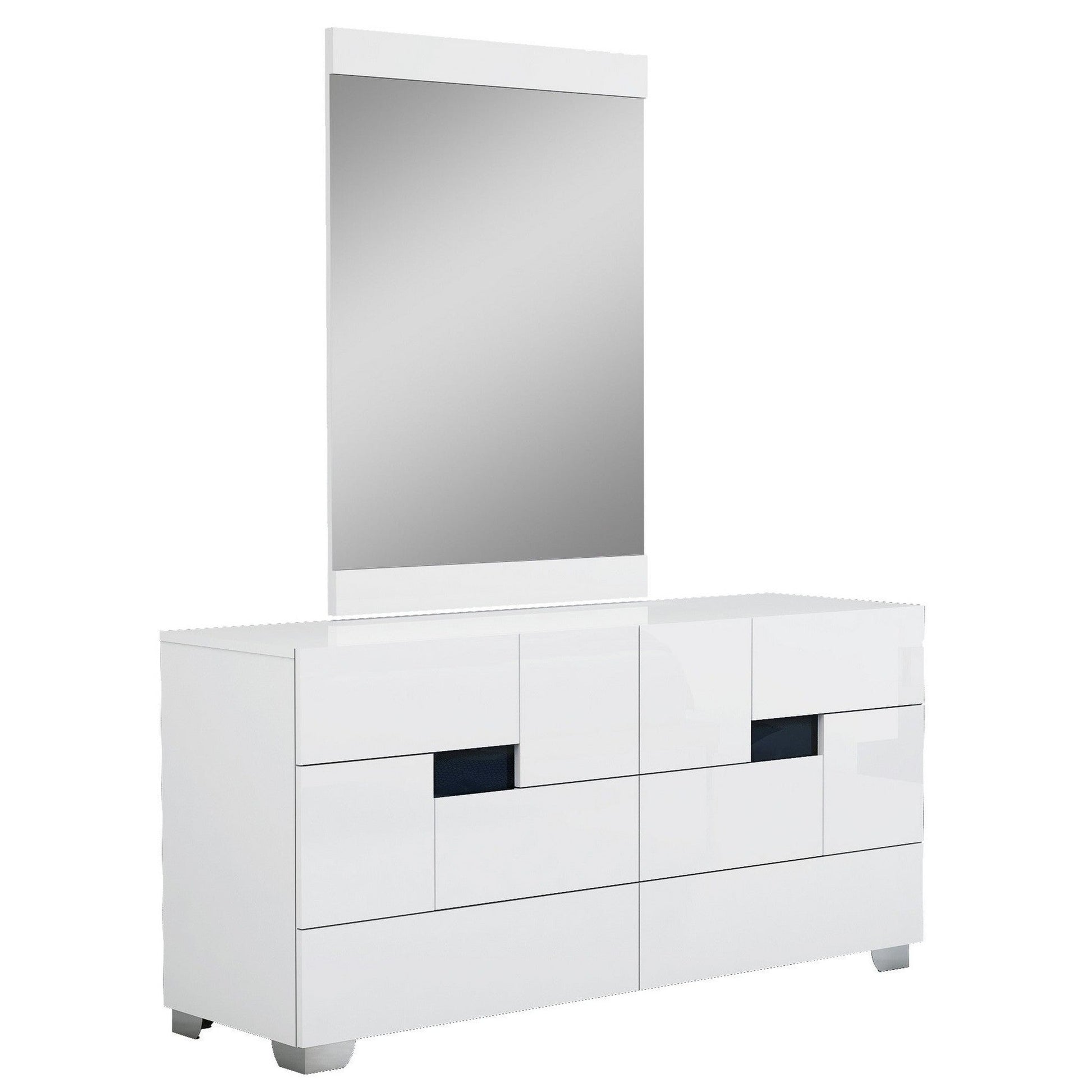 HomeRoots 30" Superb White High Gloss Dresser