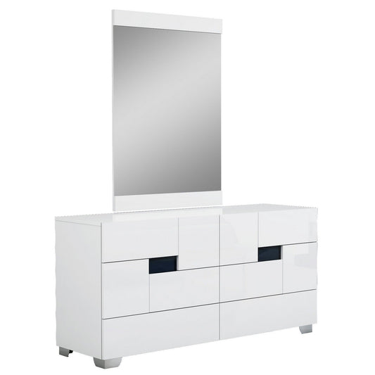 HomeRoots 30" Superb White High Gloss Dresser