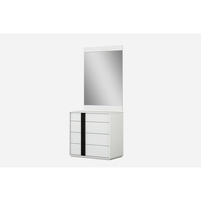 HomeRoots 31 x 19 x 31 White Double Dresser Extension