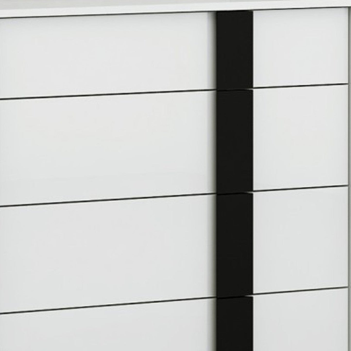 HomeRoots 31 x 19 x 31 White Double Dresser Extension