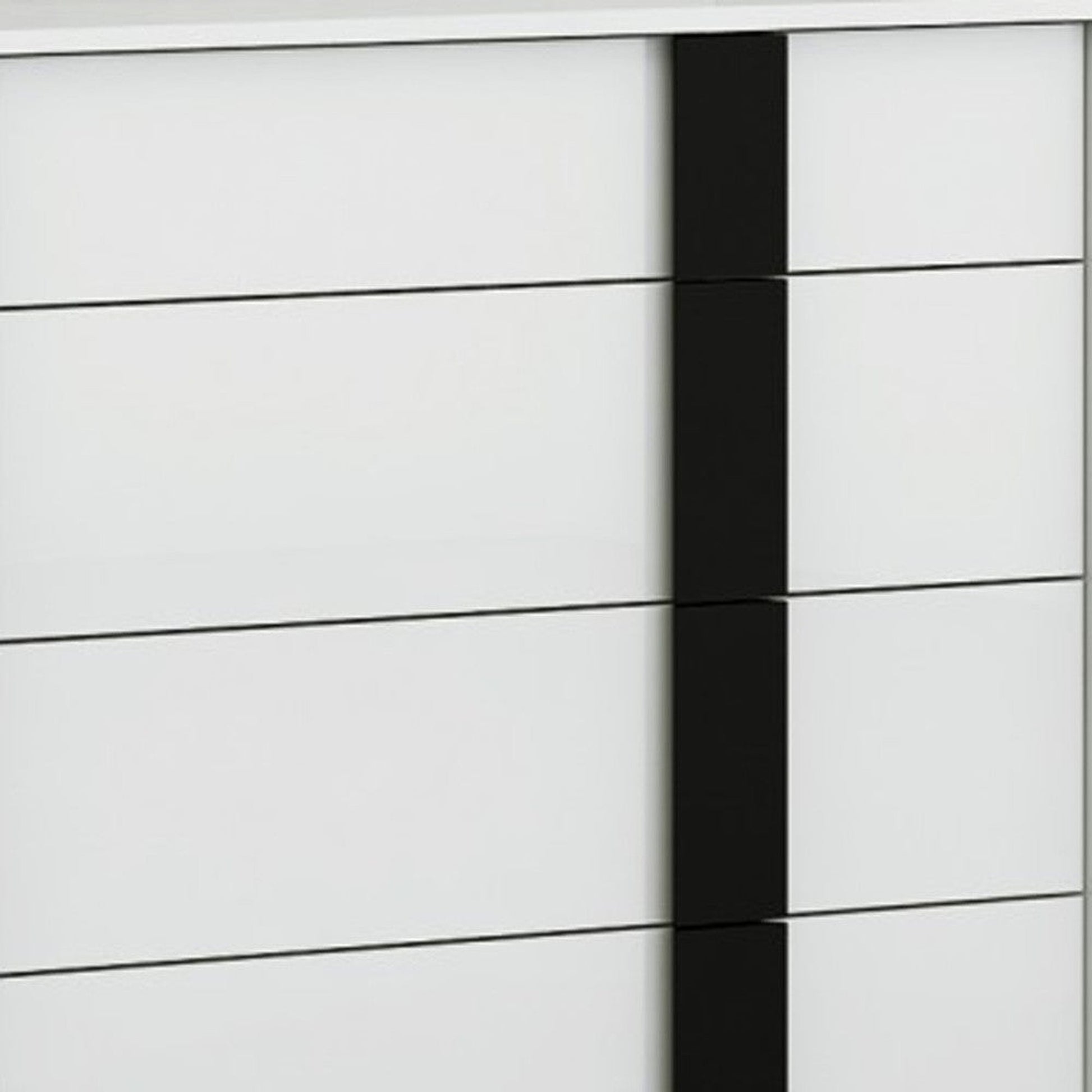HomeRoots 31 x 19 x 31 White Double Dresser Extension