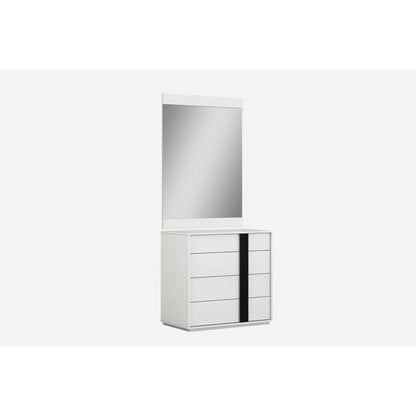 HomeRoots 31 x 19 x 31 White Double Dresser Extension