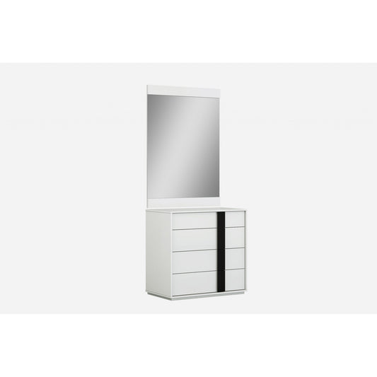 HomeRoots 31 x 19 x 31 White Double Dresser Extension