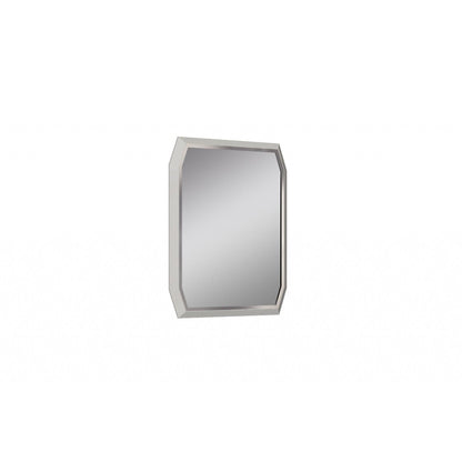 HomeRoots 37 x 2.2 x 49 Taupe Glass Mirror