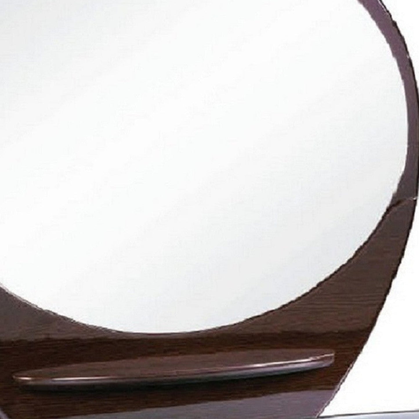 HomeRoots 47" x 6" x 39" Wenge Mirror